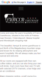 Mobile Screenshot of francor-guesthouse.com